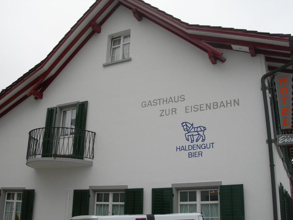 Gasthof Eisenbahn Вайнфельден Экстерьер фото